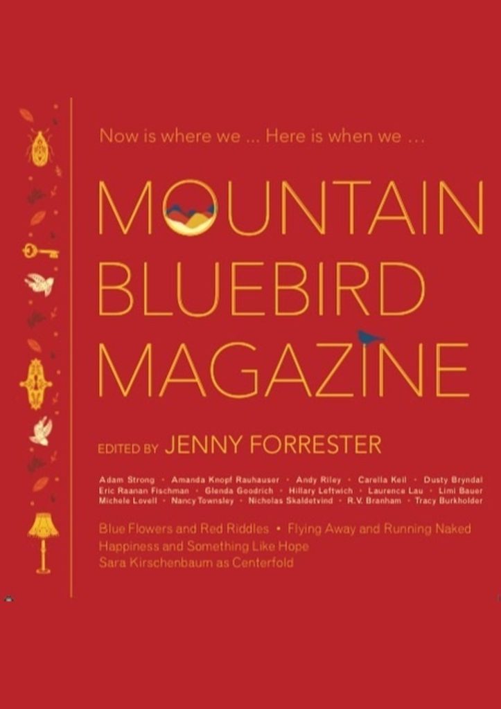 Cover Page Mountain Bluebird Magazine edited by Jenny Forrester